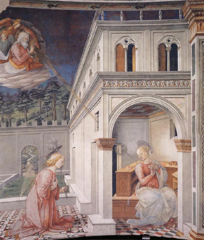 Fra Filippo Lippi The Murals at Prato and Spoleto Norge oil painting art